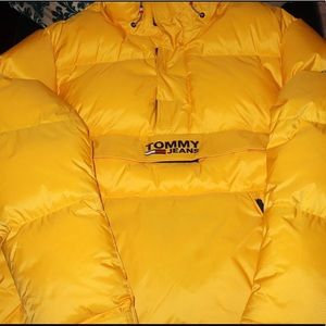 Tommy Hilfiger padded pull over puffer jacket